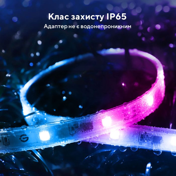 Лента светодиодная умная Govee H6172 Phantasy Outdoor LED RGBIC Strip Lights 10м Белый