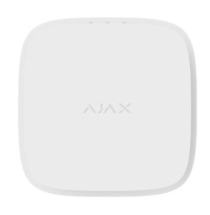 Ajax FireProtect 2 RB Heat temperature analysis fire detector, replaceable battery, jeweler, wireless, white