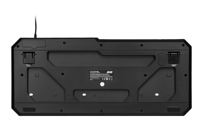 Клавиатура мембранная 2E GAMING KG315 110key, USB-A, EN/UA, RGB, чёрный