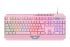 Клавіатура мембранна 2E GAMING KG315 110key, USB-A, EN/UA, RGB, рожевий