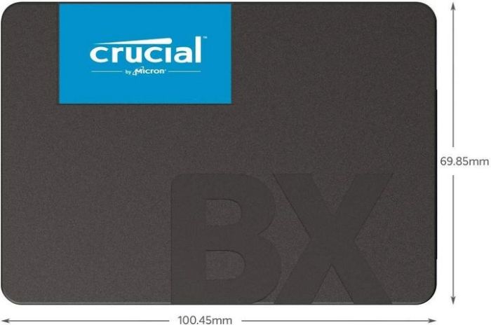 SSD Crucial 2.5" 500GB SATA BX500