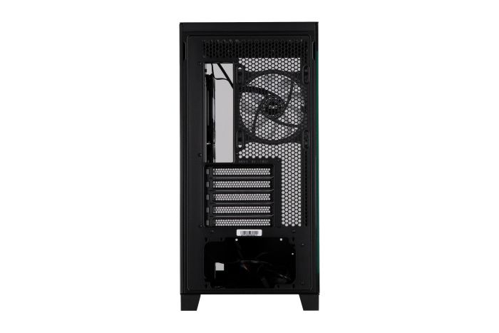 Корпус 2E GAMING Fantom GK701B без БЖ 2xUSB3.0, 1xUSBType-C, 4x120мм ARGB, VGA 400мм, LCS ready, контролер з пультом, TG Side/Front Panel, mATX, чорний