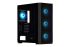 2E GAMING PC case Vertex GI01B without PSU, 2xUSB3.0, 1xUSBType-C, 3x140mm ARGB, 1x120mm ARGB, VGA 380mm, LCS ready, controller with remote, TG Side Panel, EATX, black