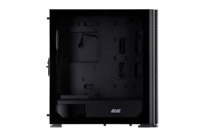 Корпус 2E GAMING Vertex GI01B без БЖ 2xUSB3.0, 1xUSBType-C, 3x140мм ARGB, 1x120мм ARGB, VGA 380мм, LCS ready, контролер з пультом, TG Side Panel, EATX, чорний