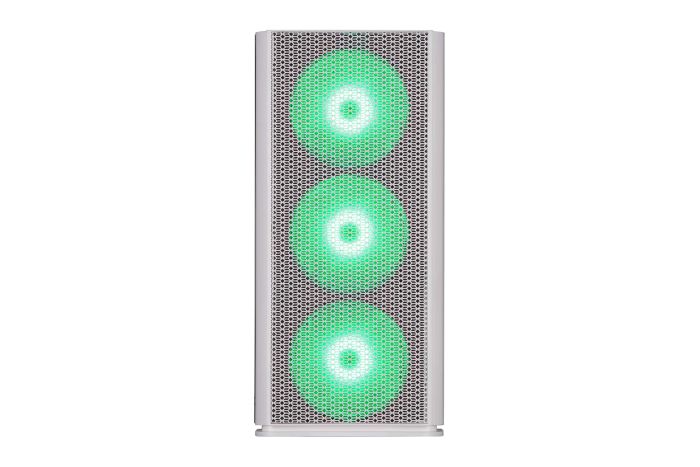 Корпус 2E GAMING Vertex GI01W без БЖ 2xUSB3.0, 1xUSBType-C, 3x140мм ARGB, 1x120мм ARGB, VGA 380мм, LCS ready, контролер з пультом, TG Side Panel, EATX, білий