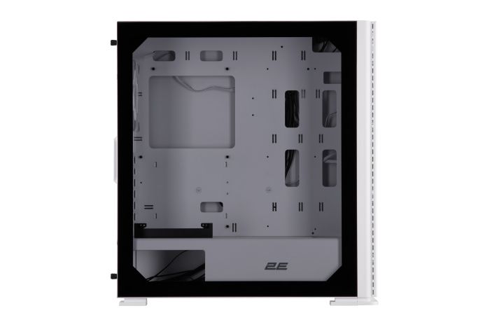 Корпус 2E GAMING Vertex GI01W без БЖ 2xUSB3.0, 1xUSBType-C, 3x140мм ARGB, 1x120мм ARGB, VGA 380мм, LCS ready, контролер з пультом, TG Side Panel, EATX, білий