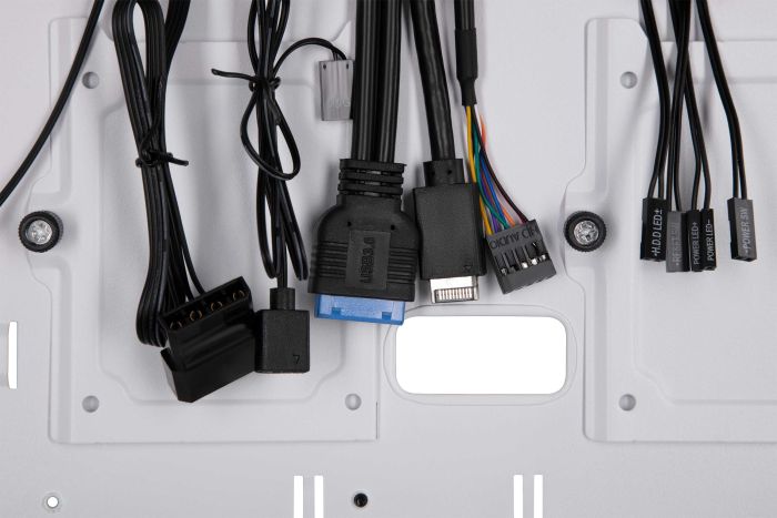 Корпус 2E GAMING Vertex GI01W без БЖ 2xUSB3.0, 1xUSBType-C, 3x140мм ARGB, 1x120мм ARGB, VGA 380мм, LCS ready, контролер з пультом, TG Side Panel, EATX, білий