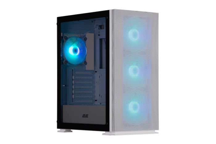 Корпус 2E GAMING Virtus Neo G3301NW без БП 2xUSB3.0, 1xUSB 2.0 3x140мм ARGB, 1x120мм ARGB VGA 340мм LCS ready контроллер с пультом TG Side Panel ATX белый