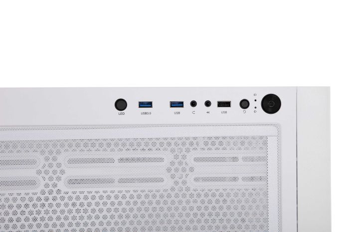 Корпус 2E GAMING Virtus Neo G3301NW без БП 2xUSB3.0, 1xUSB 2.0 3x140мм ARGB, 1x120мм ARGB VGA 340мм LCS ready контроллер с пультом TG Side Panel ATX белый