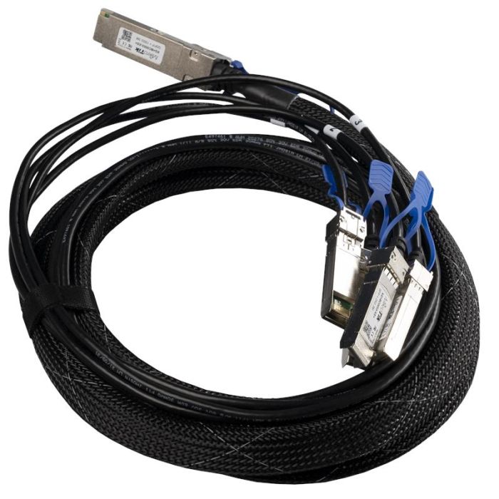MikroTik QSFP28 to 4x SFP28 break-out cable , 3m MikroTiK XQ+BC0003-XS+
