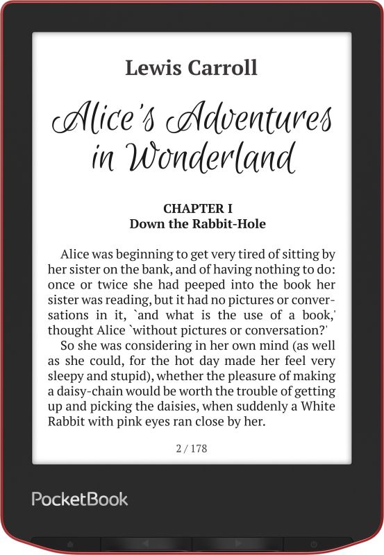 Електронна книга PocketBook 634 Verse Pro, Passion Red