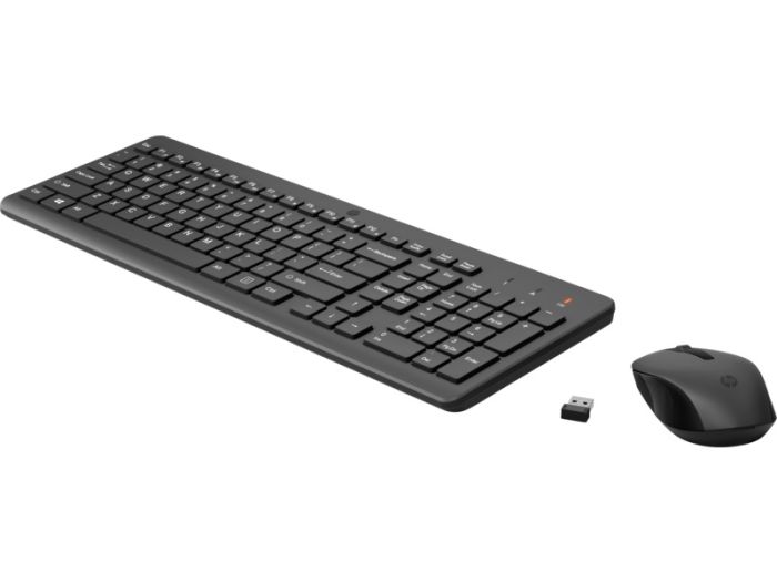 HP Combo keyboard and mouse 330, WL, EN/UK, black