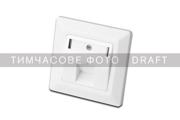 Front fase pane  1х Keystone 80x80 with grounding