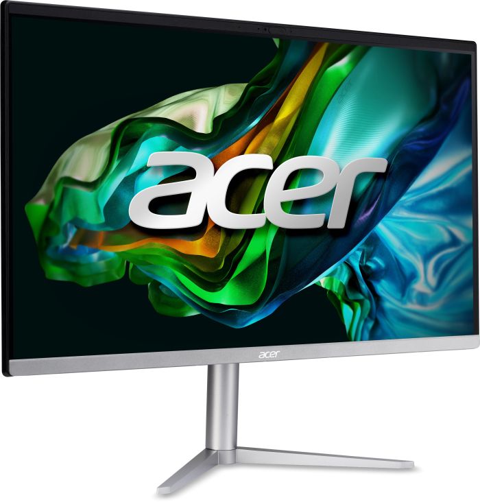 Acer AiO Aspire C24-1300 23.8" FHD, AMD R5-7520U, 16GB, F512GB, UMA, WiFi, kb+m, no OS, black