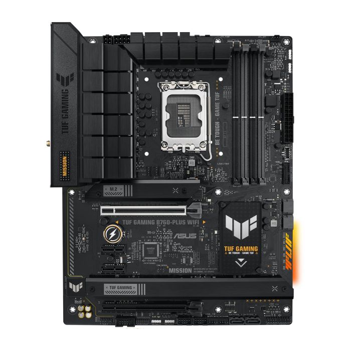 ASUS Motherboard TUF GAMING B760-PLUS WIFI s1700 B760 4xDDR5 M.2 HDMI DP Wi-Fi BT ATX
