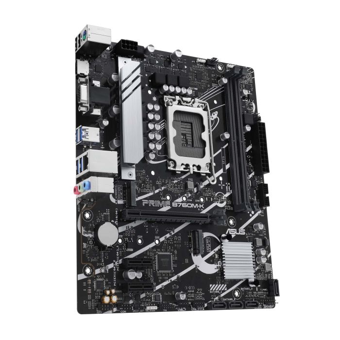 ASUS Motherboard PRIME B760M-K s1700 B760 2xDDR5 M.2 HDMI D-Sub mATX