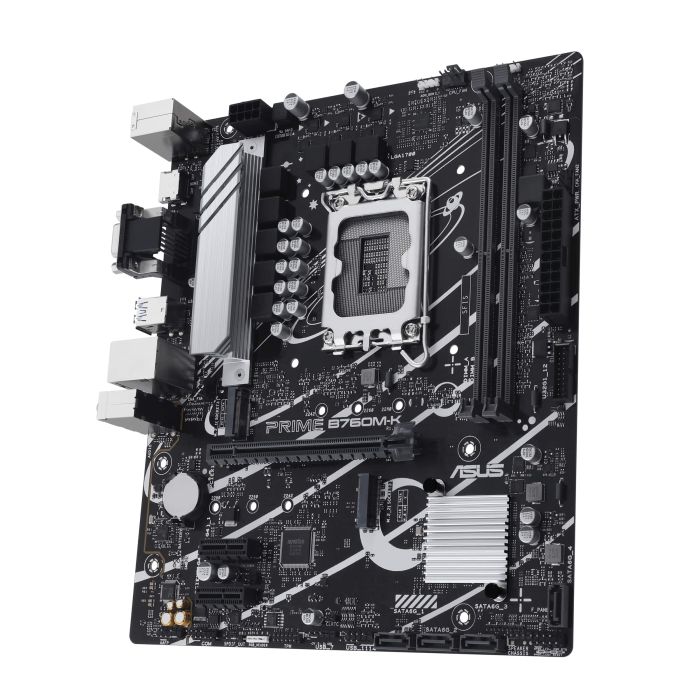 ASUS Motherboard PRIME B760M-K s1700 B760 2xDDR5 M.2 HDMI D-Sub mATX