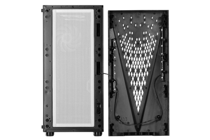 2E GAMING PC case Galaxy G2055 without PSU, 2xUSB3.0, 1xUSB2.0, 3x120mm ARGB, VGA 345mm, LCS ready, HUB, TG Side Panel, ATX, black