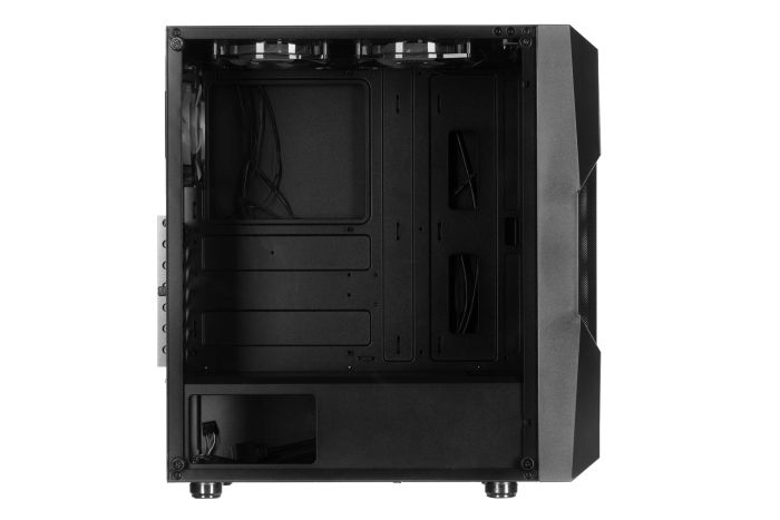 2E GAMING PC case Galaxy G2055 without PSU, 2xUSB3.0, 1xUSB2.0, 3x120mm ARGB, VGA 345mm, LCS ready, HUB, TG Side Panel, ATX, black