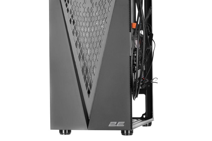2E GAMING PC case Galaxy G2055 without PSU, 2xUSB3.0, 1xUSB2.0, 3x120mm ARGB, VGA 345mm, LCS ready, HUB, TG Side Panel, ATX, black