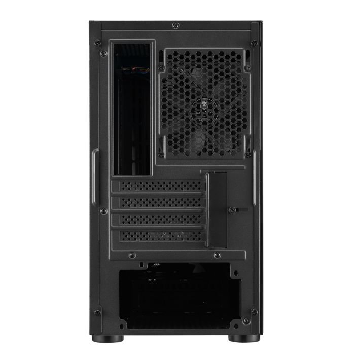 Корпус SilverStone Fara FAV1MB-PRO без БЖ, 2xUSB3.0, 2xUSB2.0, 1x120мм, ARGB VGA 379мм, LCS ready, TG Side Panel, mATX, чорний