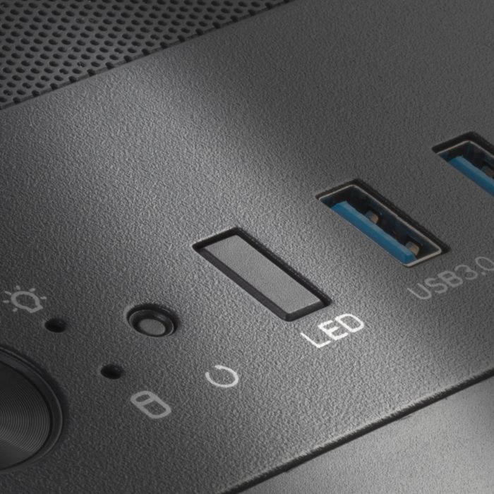 Корпус SilverStone Fara FAV1MB-PRO без БЖ, 2xUSB3.0, 2xUSB2.0, 1x120мм, ARGB VGA 379мм, LCS ready, TG Side Panel, mATX, чорний