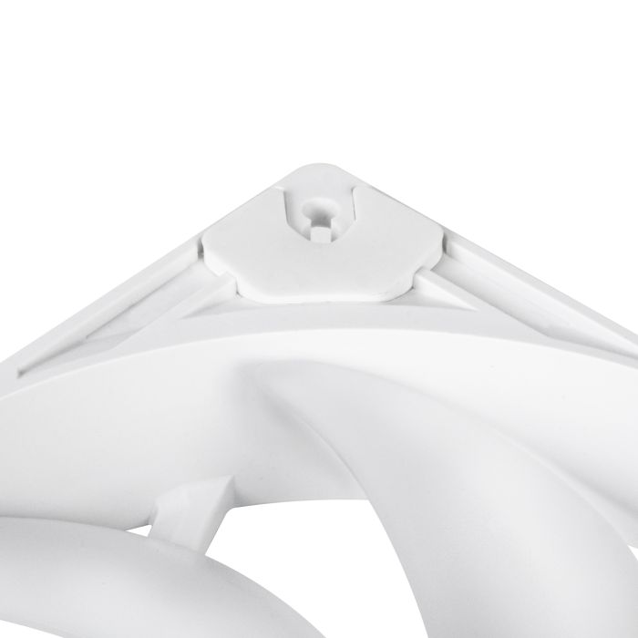 Корпусний вентилятор  SilverStone Vista VS140W ARGB, 140мм, 1600rpm, 4pin PWM, 3pin +5VARGB, 30.8dBa, білий