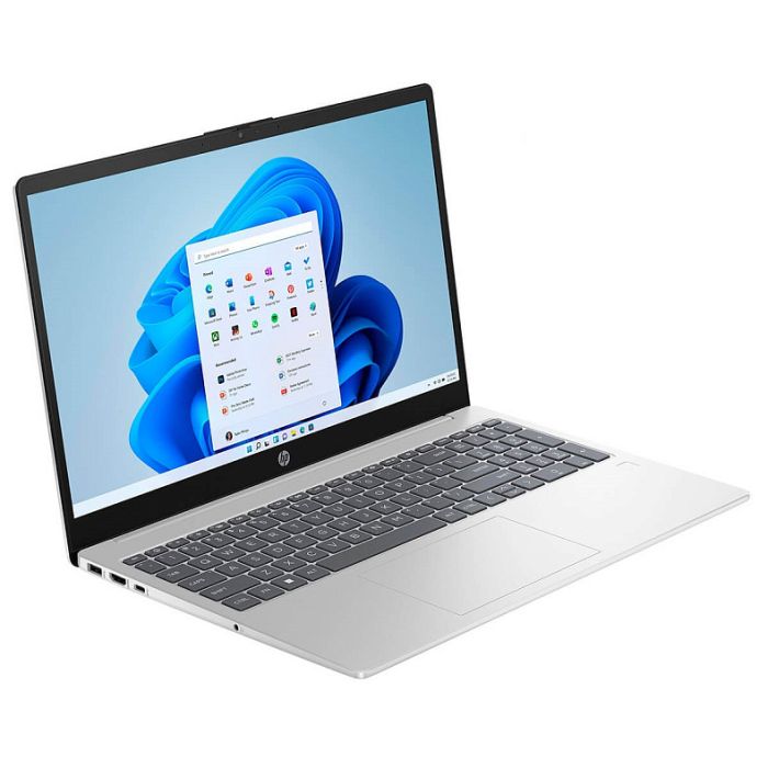 Ноутбук HP 15-fd0022ua 15.6" FHD IPS AG, Intel i7-1355U, 16GB, F1024GB, UMA, DOS, серебристый
