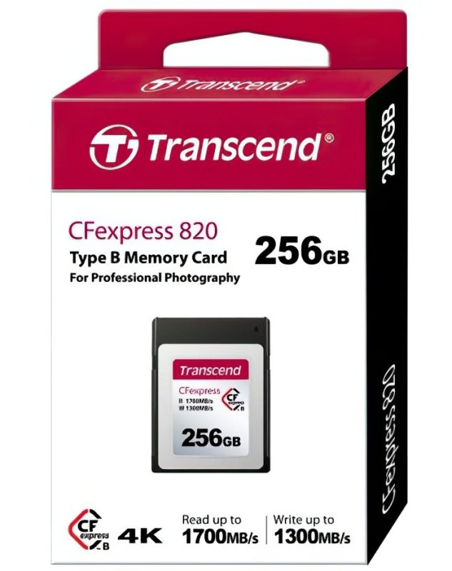 Карта пам'яті Transcend CFexpress 256GB Type B R1700/W1300MB/s
