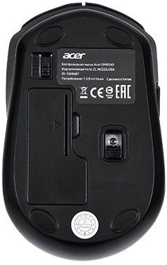 Acer Mouse OMR040, WL, black