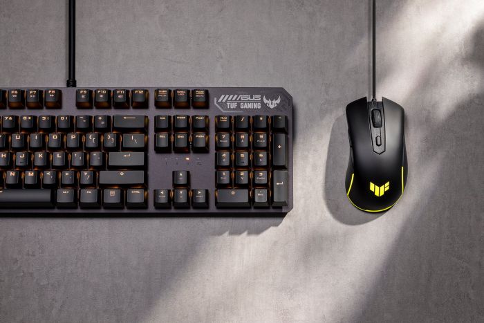 Мышь ASUS TUF M3 GEN II, RGB, USB-A, чёрный