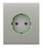 Center panel for recessed outlet Ajax CenterCover for Outlet smart, Jeweler, wireless, oyster