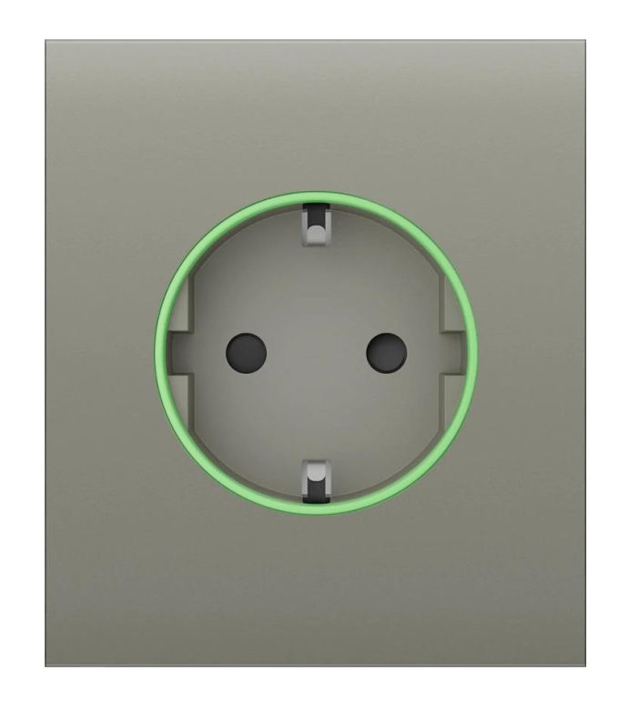 Center panel for Ajax CenterCover for Outlet smart, Jeweler, wireless, olive