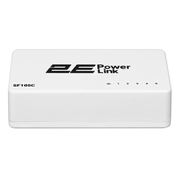 Комутатор 2E PowerLink SF105C, 5xFE, Некерований