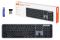 2E Keyboard membrane KS240 110key, WL/BT, EN/UK, grey-black