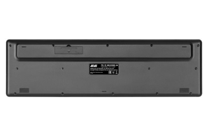 Комплект клавіатура та миша 2E MK420 WL, EN/UK, чорний