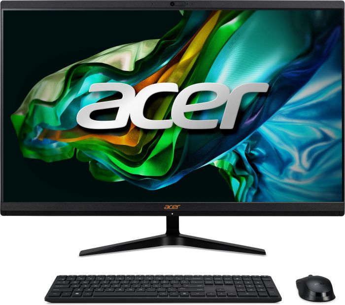 ПК Моноблок Acer Aspire C24-1800 23.8" FHD, Intel i3-1305U, 8GB, F512GB, UMA, WiFi, кл+м, без ОС, чорний