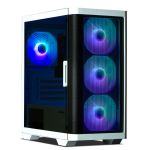 Корпус Zalman M4 без БЖ, 2xUSB3.0, 1xUSB2.0, 4x120мм ARGB, VGA 320мм, LCS ready, TG Side Window, mATX, білий