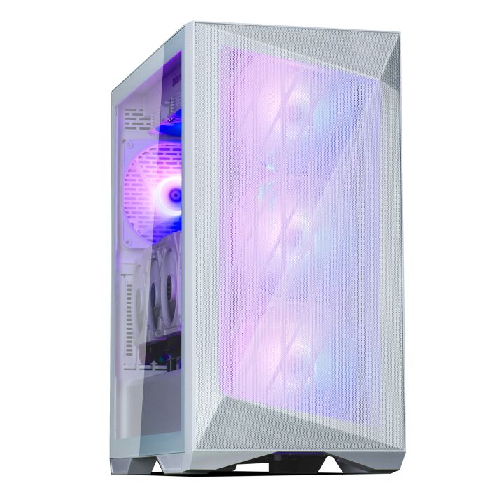 Zalman PC case Z9 Iceberg MS without PSU, 2xUSB3.0, 2xUSB2.0, 1xUSB 3.1 Gen2 Type-C, 4x140mm ARGB, VGA 390mm, LCS ready, TG Side Panel, EATX, white