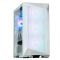 Zalman PC case Z9 Iceberg MS without PSU, 2xUSB3.0, 2xUSB2.0, 1xUSB 3.1 Gen2 Type-C, 4x140mm ARGB, VGA 390mm, LCS ready, TG Side Panel, EATX, white