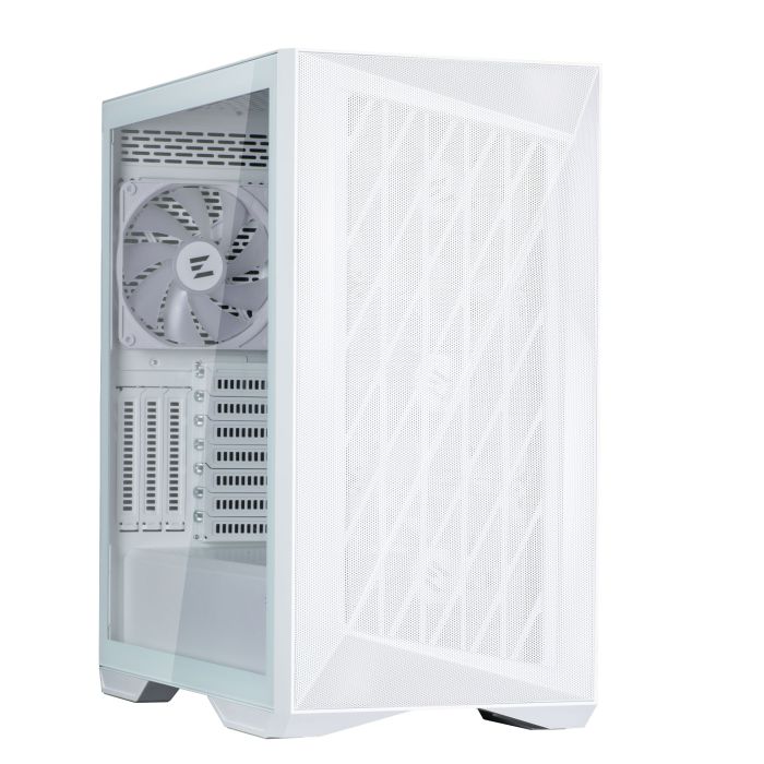 Zalman PC case Z9 Iceberg MS without PSU, 2xUSB3.0, 2xUSB2.0, 1xUSB 3.1 Gen2 Type-C, 4x140mm ARGB, VGA 390mm, LCS ready, TG Side Panel, EATX, white
