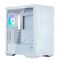 Zalman PC case Z9 Iceberg MS without PSU, 2xUSB3.0, 2xUSB2.0, 1xUSB 3.1 Gen2 Type-C, 4x140mm ARGB, VGA 390mm, LCS ready, TG Side Panel, EATX, white