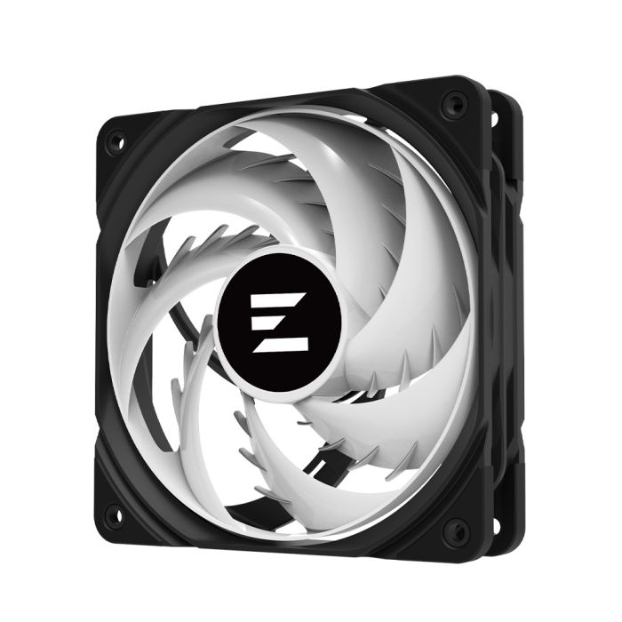 Корпусний вентилятор Zalman AF120 ARGB, 120мм, 600-2000rpm, 4pin PWM, 3pin+5VARGB, 29.7dBa, чорний