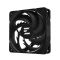 Zalman Case Fan AF120, 120mm, 600-2000rpm, 4pin PWM, 29.7dBa, black
