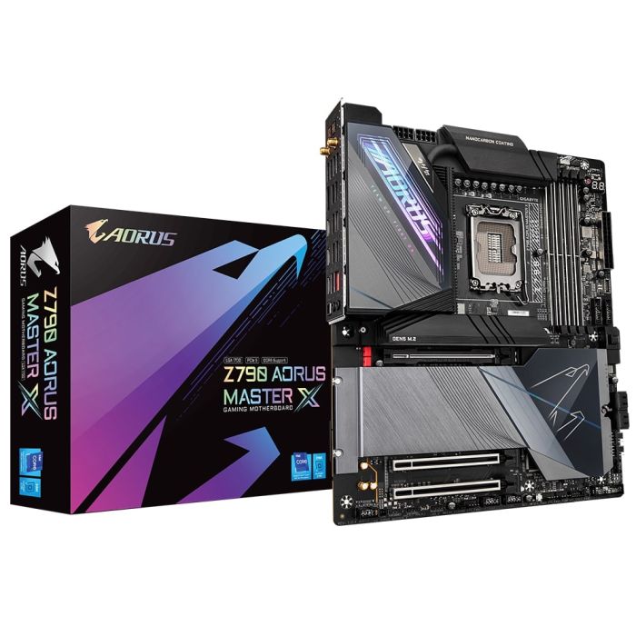 Материнская плата GIGABYTE Z790 AORUS MASTER X s1700 Z790 4xDDR5 M.2 HDMI DP Wi-Fi BT ATX