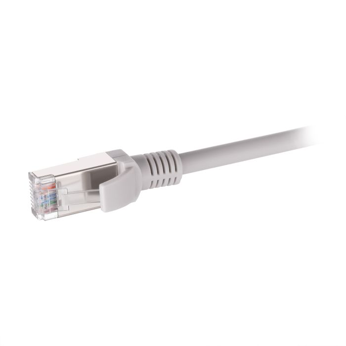 Патч-корд 2E САТ 5e, FTP, 5м, 26AWG, RJ45, 7/0.16, Cu, LSZH, сірий
