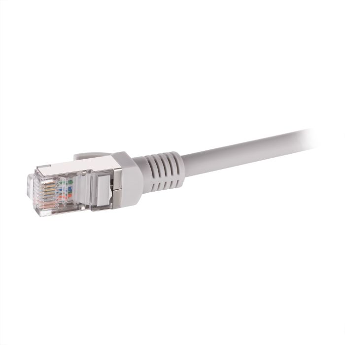 Патч-корд 2E САТ 5e, FTP, 5м, 26AWG, RJ45, 7/0.16, Cu, LSZH, сірий