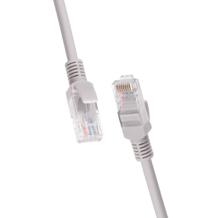 Patch cord  2E Cat 6,UTP,RJ45, 26AWG ,7/0.16 Cu, 2.00 m, LSZH,Grey