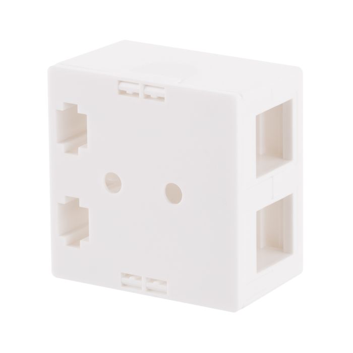 Consolidation-Point Box for 2x Keystone Jacks