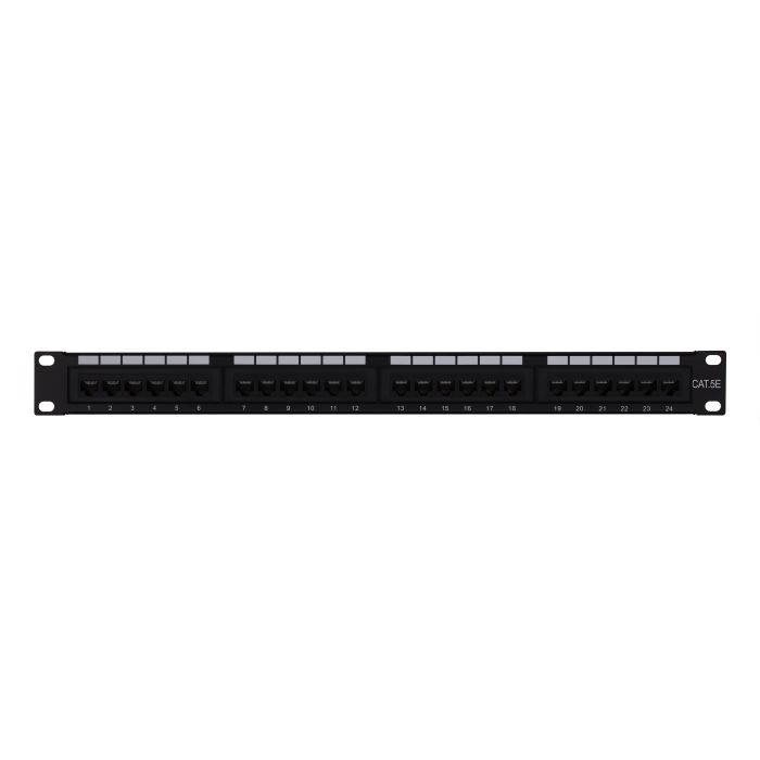 patch panel 2Е  UTP cat 5e 24port